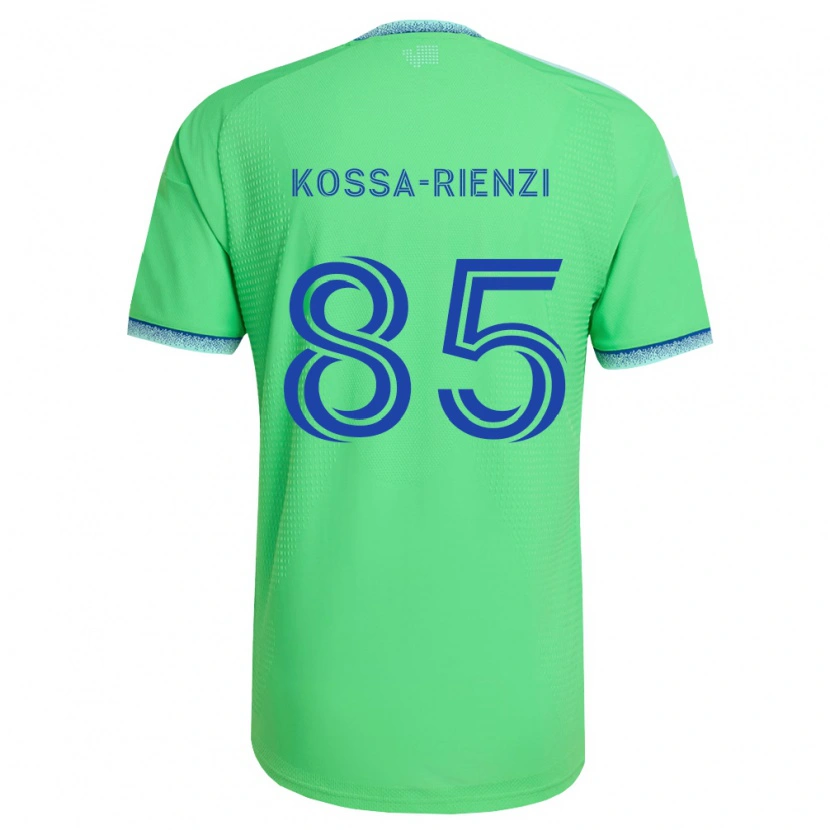 Danxen Heren Kalani Kossa-Rienzi #85 Groen Lichtblauw Thuisshirt Thuistenue 2026/27 T-Shirt