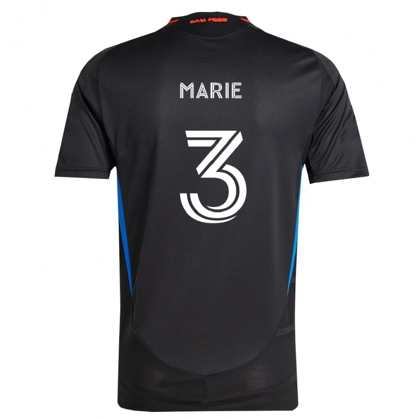 Danxen Heren Paul Marie #3 Blauw Wit Zwart Thuisshirt Thuistenue 2026/27 T-Shirt