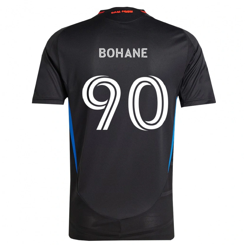 Danxen Heren Zach Bohane #90 Blauw Wit Zwart Thuisshirt Thuistenue 2026/27 T-Shirt