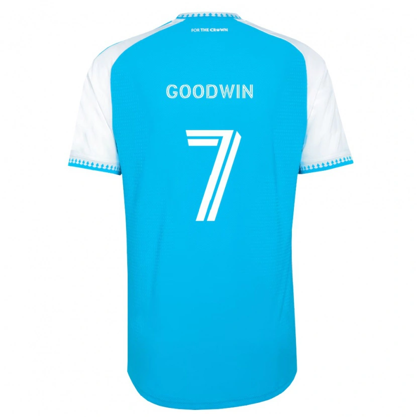 Danxen Heren Archie Goodwin #7 Hemelsblauw Wit Zwart Thuisshirt Thuistenue 2026/27 T-Shirt