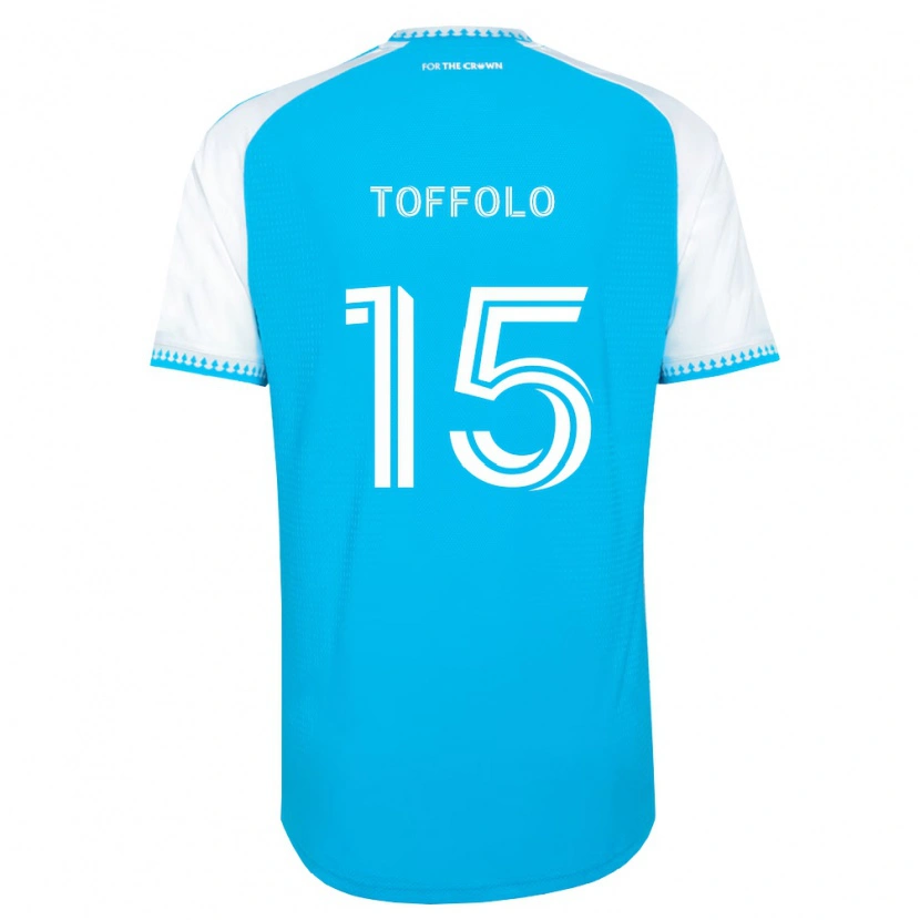 Danxen Heren Harry Toffolo #15 Hemelsblauw Wit Zwart Thuisshirt Thuistenue 2026/27 T-Shirt