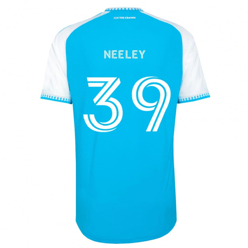 Danxen Heren Jack Neeley #39 Hemelsblauw Wit Zwart Thuisshirt Thuistenue 2026/27 T-Shirt