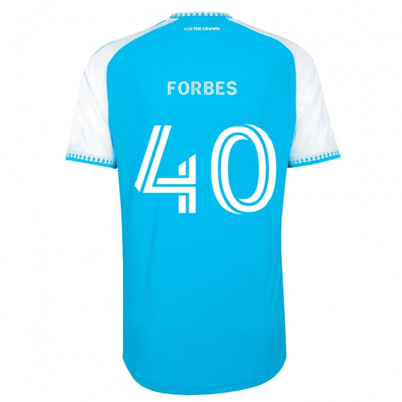 Danxen Heren Jahlane Forbes #40 Hemelsblauw Wit Zwart Thuisshirt Thuistenue 2026/27 T-Shirt