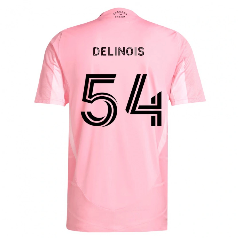 Danxen Heren Lovend's Delinois #54 Roze Zwart Thuisshirt Thuistenue 2026/27 T-Shirt