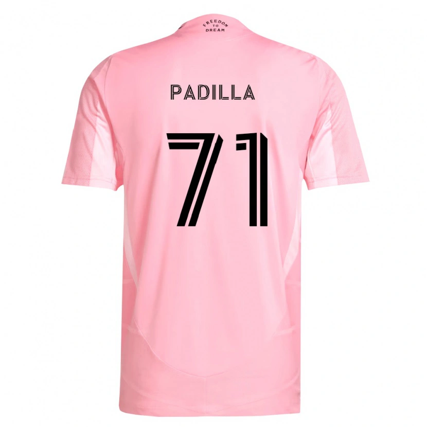 Danxen Heren Alexander Padilla #71 Roze Zwart Thuisshirt Thuistenue 2026/27 T-Shirt