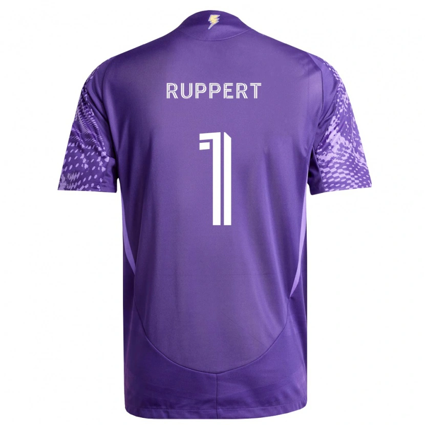 Danxen Heren Ethan Ruppert #1 Paars Wit Thuisshirt Thuistenue 2026/27 T-Shirt