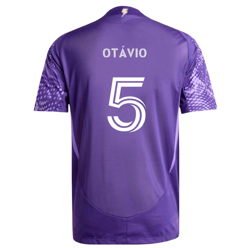 Danxen Heren Luis Otávio #5 Paars Wit Thuisshirt Thuistenue 2026/27 T-Shirt