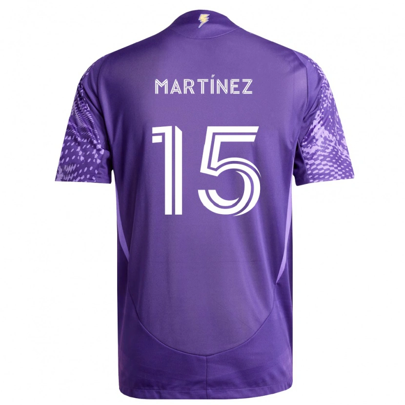 Danxen Heren Antonio Martínez #15 Paars Wit Thuisshirt Thuistenue 2026/27 T-Shirt