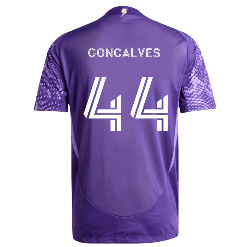 Danxen Heren Bernardo Rhein #44 Paars Wit Thuisshirt Thuistenue 2026/27 T-Shirt