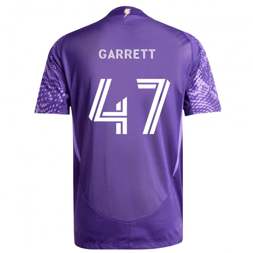 Danxen Heren Ian Garrett #47 Paars Wit Thuisshirt Thuistenue 2026/27 T-Shirt