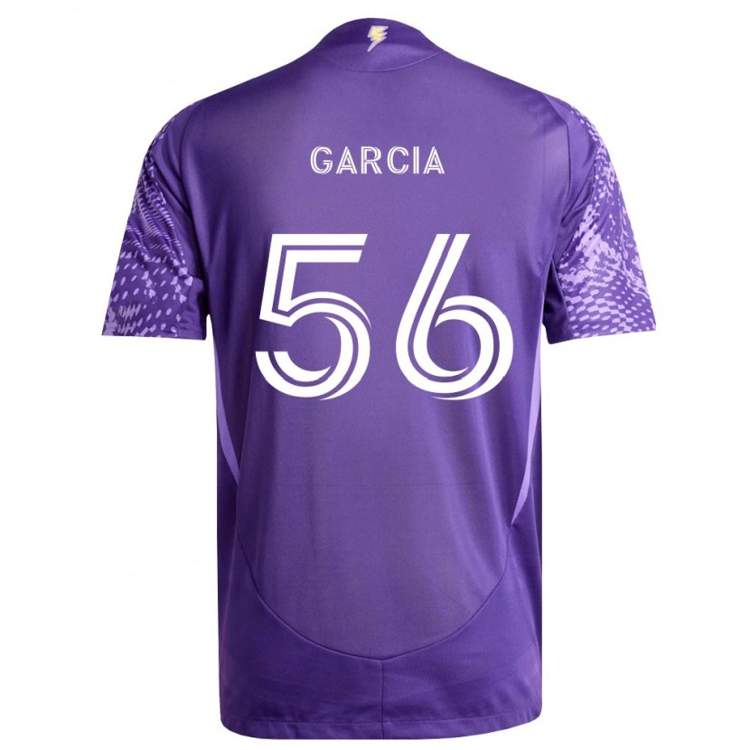 Danxen Heren Jakob Garcia #56 Paars Wit Thuisshirt Thuistenue 2026/27 T-Shirt