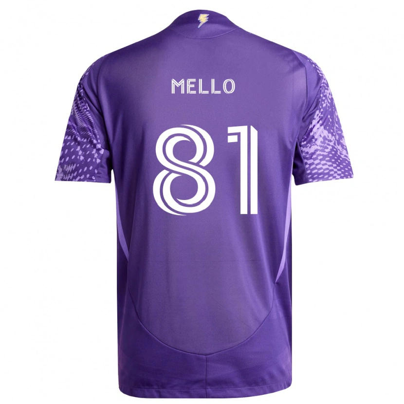 Danxen Heren Murillo Mello #81 Paars Wit Thuisshirt Thuistenue 2026/27 T-Shirt