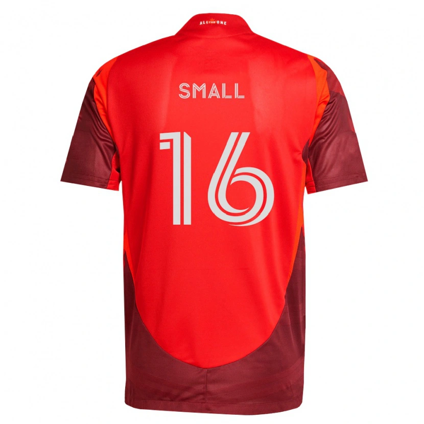 Danxen Heren Khaleel Small #16 Bordeauxrood Thuisshirt Thuistenue 2026/27 T-Shirt