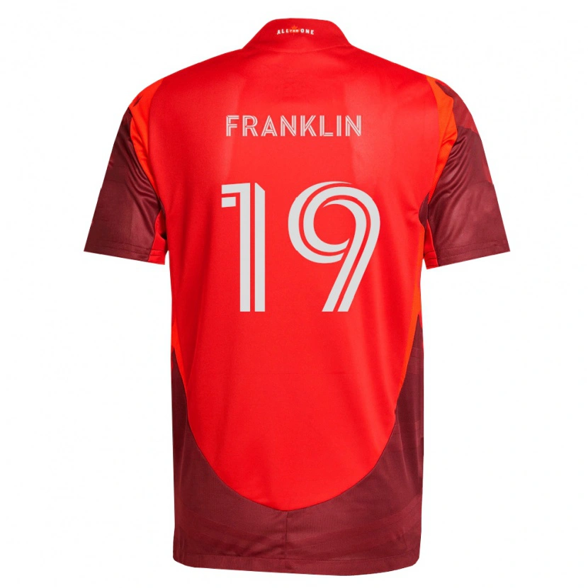 Danxen Heren Kobe Franklin #19 Bordeauxrood Thuisshirt Thuistenue 2026/27 T-Shirt