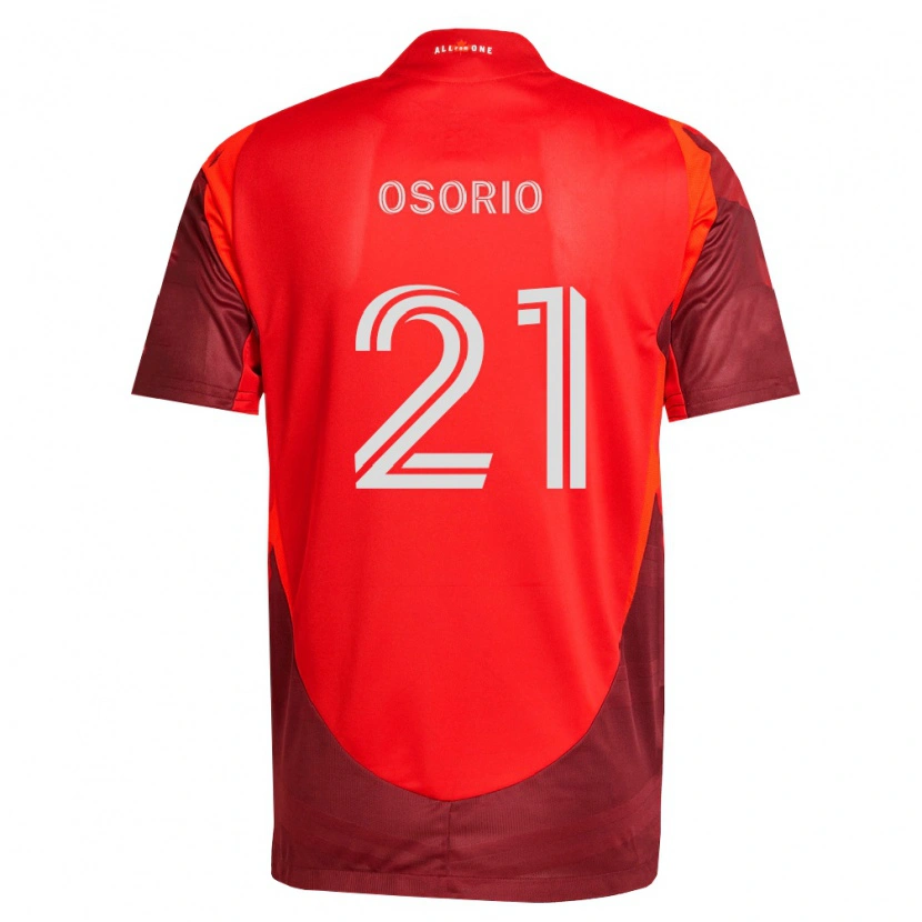 Danxen Heren Jonathan Osorio #21 Bordeauxrood Thuisshirt Thuistenue 2026/27 T-Shirt