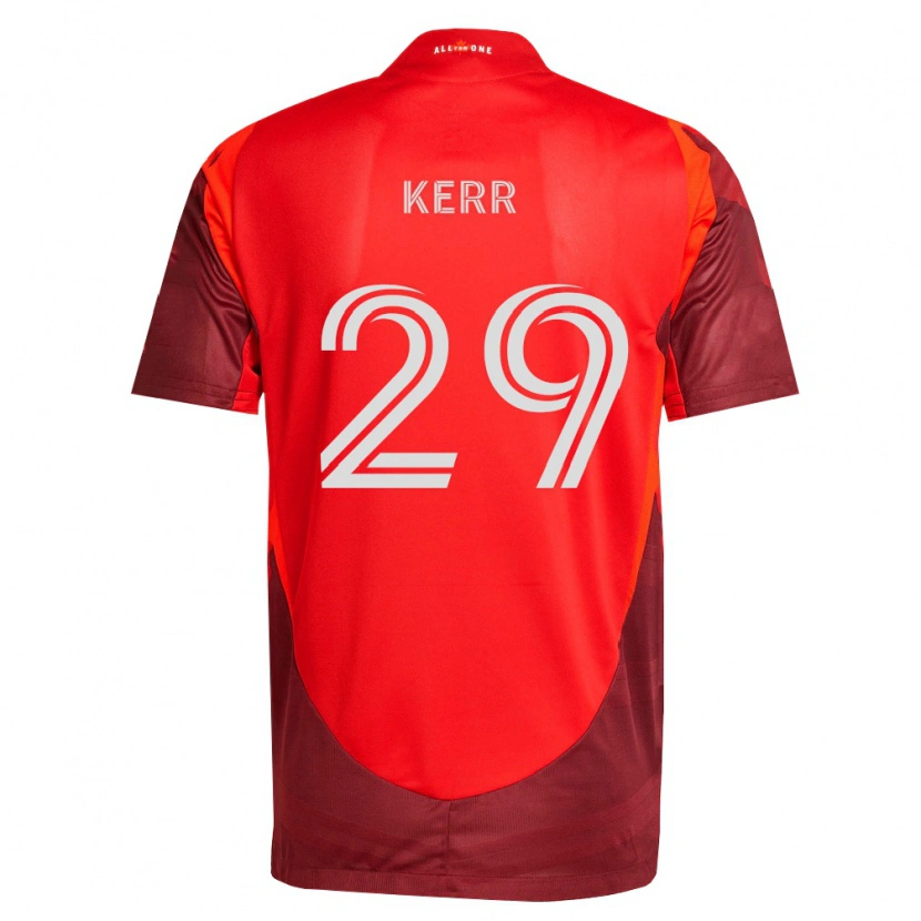 Danxen Heren Deandre Kerr #29 Bordeauxrood Thuisshirt Thuistenue 2026/27 T-Shirt