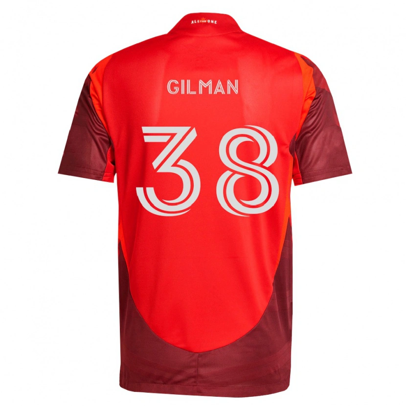 Danxen Heren Jackson Gilman #38 Bordeauxrood Thuisshirt Thuistenue 2026/27 T-Shirt