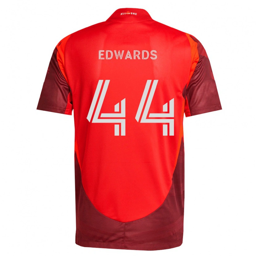 Danxen Heren Raheem Edwards #44 Bordeauxrood Thuisshirt Thuistenue 2026/27 T-Shirt