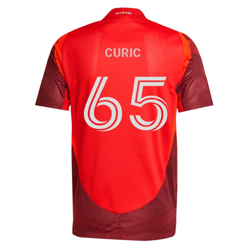 Danxen Heren Antony Curic #65 Bordeauxrood Thuisshirt Thuistenue 2026/27 T-Shirt