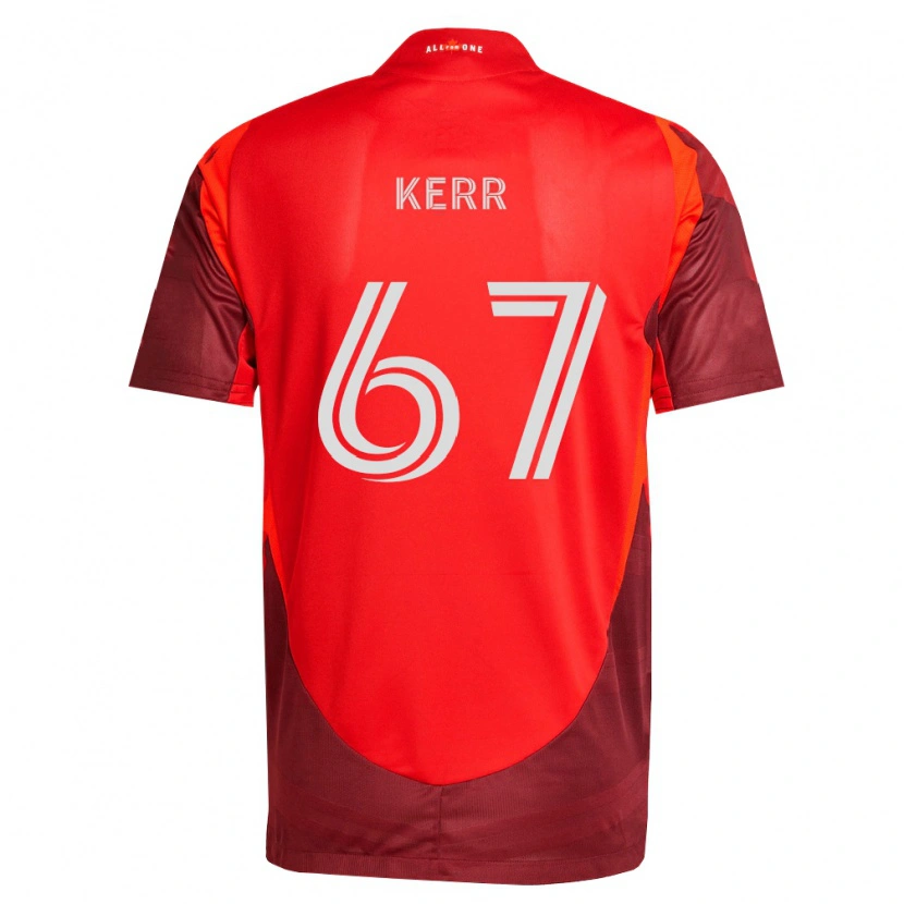 Danxen Heren Kervon Kerr #67 Bordeauxrood Thuisshirt Thuistenue 2026/27 T-Shirt