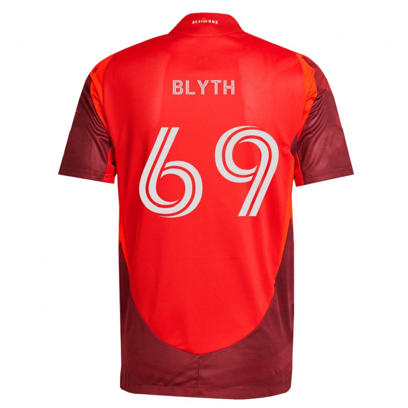 Danxen Heren Tristan Blyth #69 Bordeauxrood Thuisshirt Thuistenue 2026/27 T-Shirt
