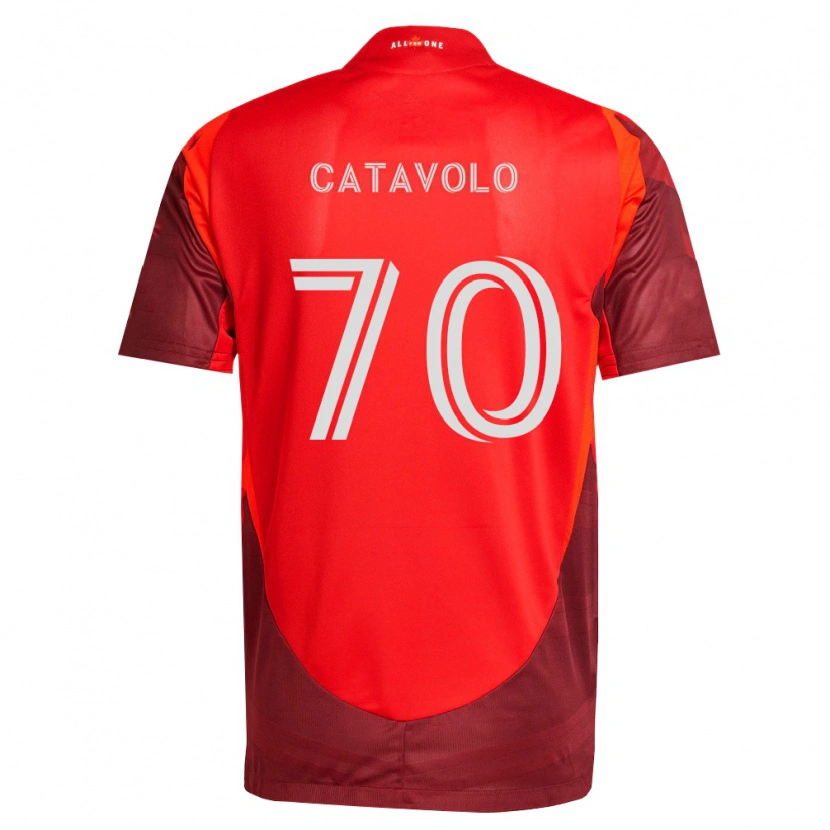 Danxen Heren Matthew Catavolo #70 Bordeauxrood Thuisshirt Thuistenue 2026/27 T-Shirt
