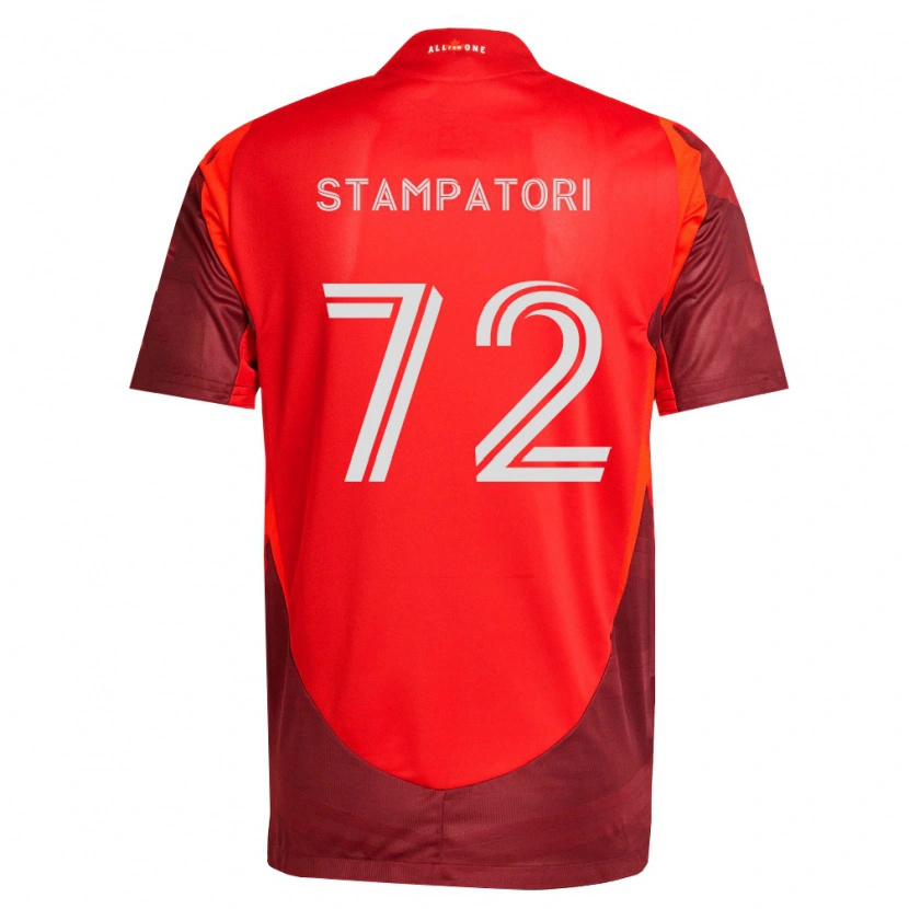 Danxen Heren Daniel Stampatori #72 Bordeauxrood Thuisshirt Thuistenue 2026/27 T-Shirt
