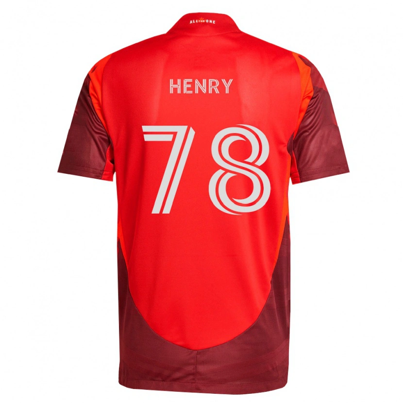 Danxen Heren Malik Henry #78 Bordeauxrood Thuisshirt Thuistenue 2026/27 T-Shirt