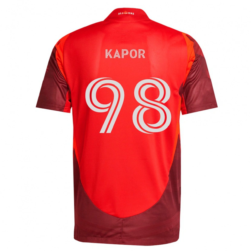 Danxen Heren Stefan Kapor #98 Bordeauxrood Thuisshirt Thuistenue 2026/27 T-Shirt