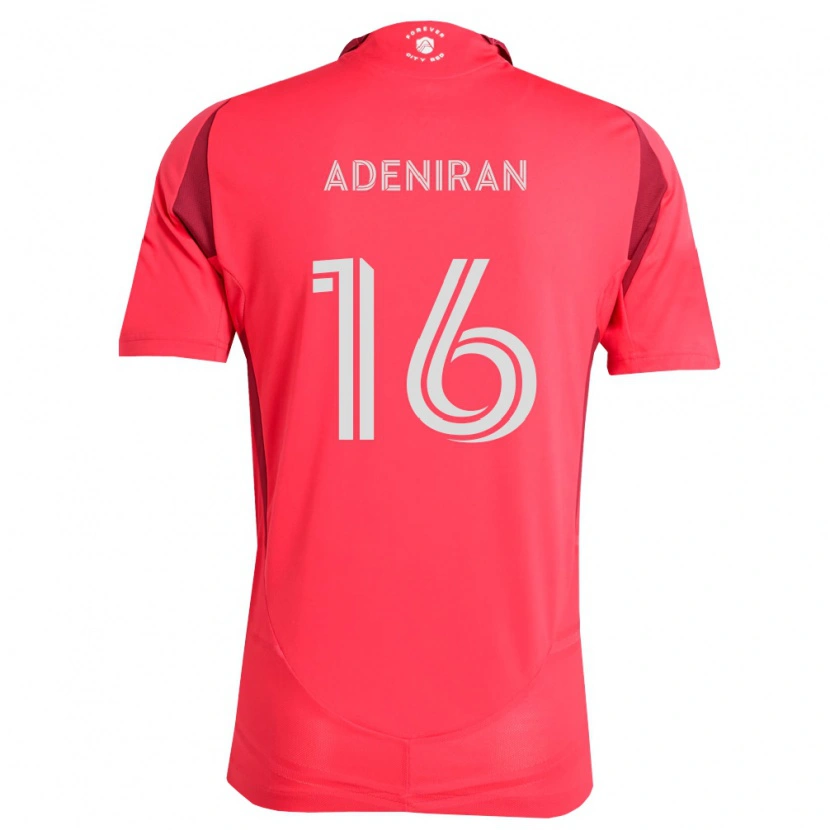 Danxen Heren Samuel Adeniran #16 Magenta Wit Thuisshirt Thuistenue 2026/27 T-Shirt