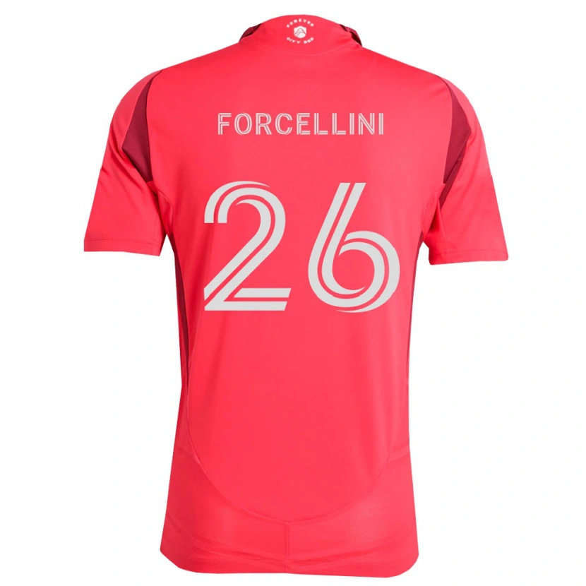 Danxen Heren Cooper Forcellini #26 Magenta Wit Thuisshirt Thuistenue 2026/27 T-Shirt