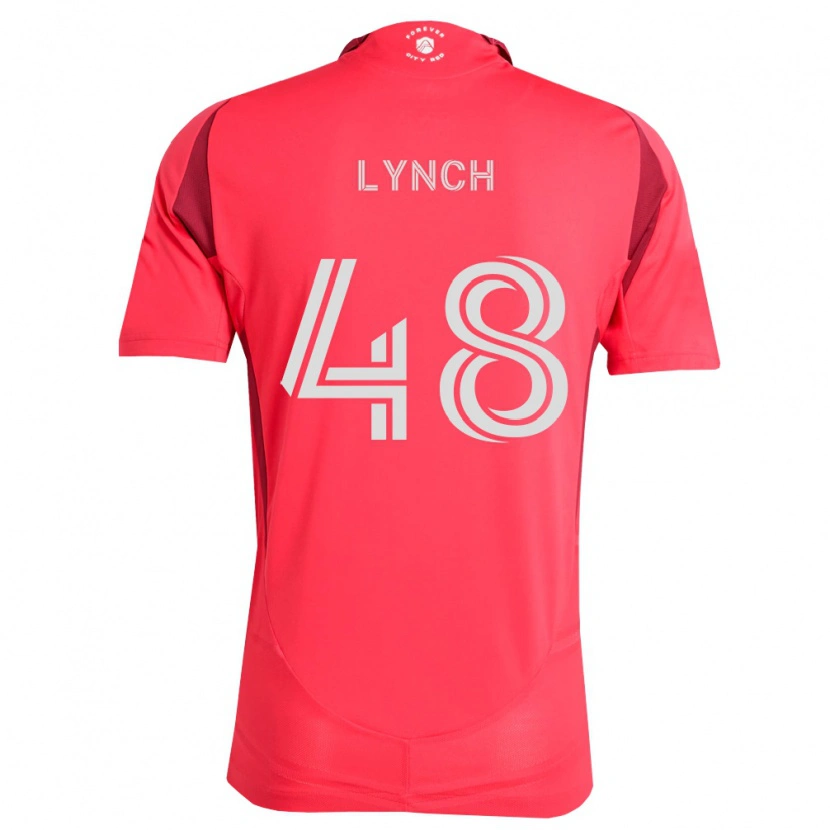 Danxen Heren Riley Lynch #48 Magenta Wit Thuisshirt Thuistenue 2026/27 T-Shirt