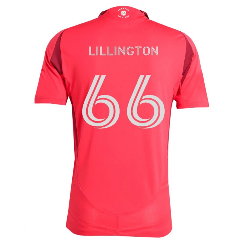 Danxen Heren Zack Lillington #66 Magenta Wit Thuisshirt Thuistenue 2026/27 T-Shirt