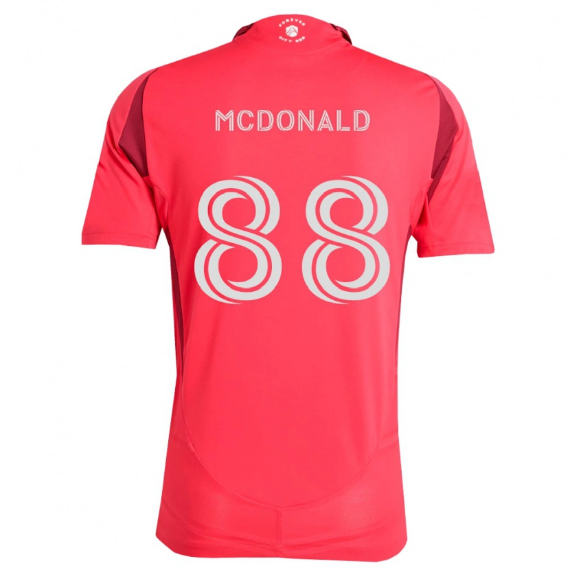 Danxen Heren Patrick Mcdonald #88 Magenta Wit Thuisshirt Thuistenue 2026/27 T-Shirt