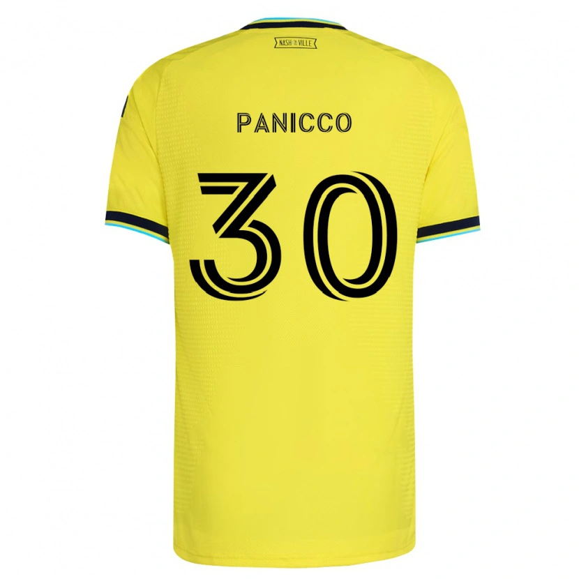 Danxen Heren Elliot Panicco #30 Helder Geel Marineblauw Thuisshirt Thuistenue 2026/27 T-Shirt