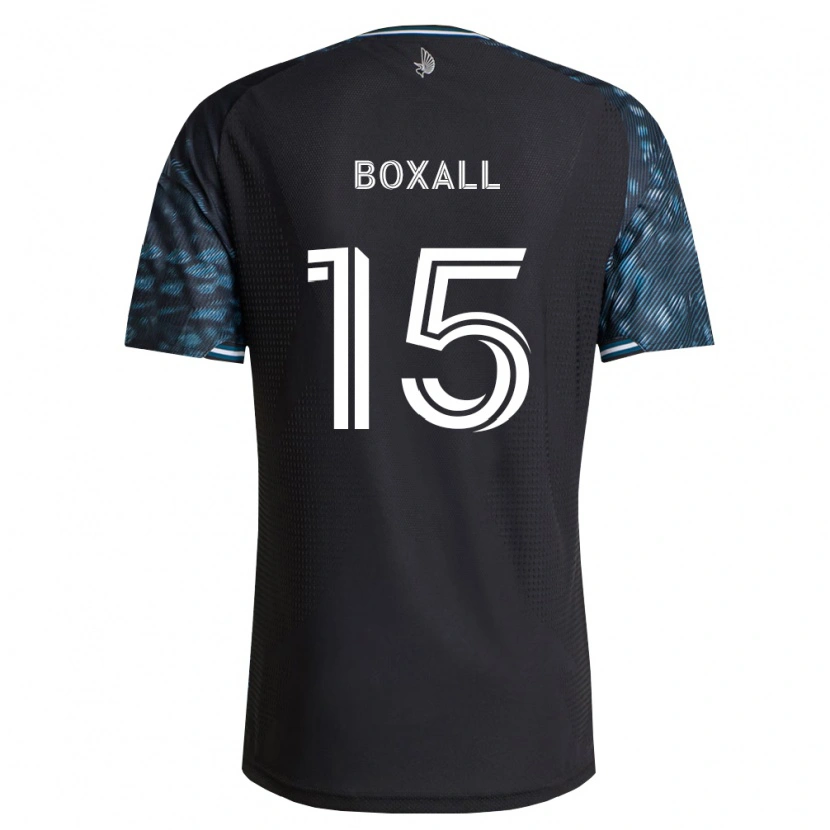 Danxen Heren Michael Boxall #15 Zwart Wit Thuisshirt Thuistenue 2026/27 T-Shirt