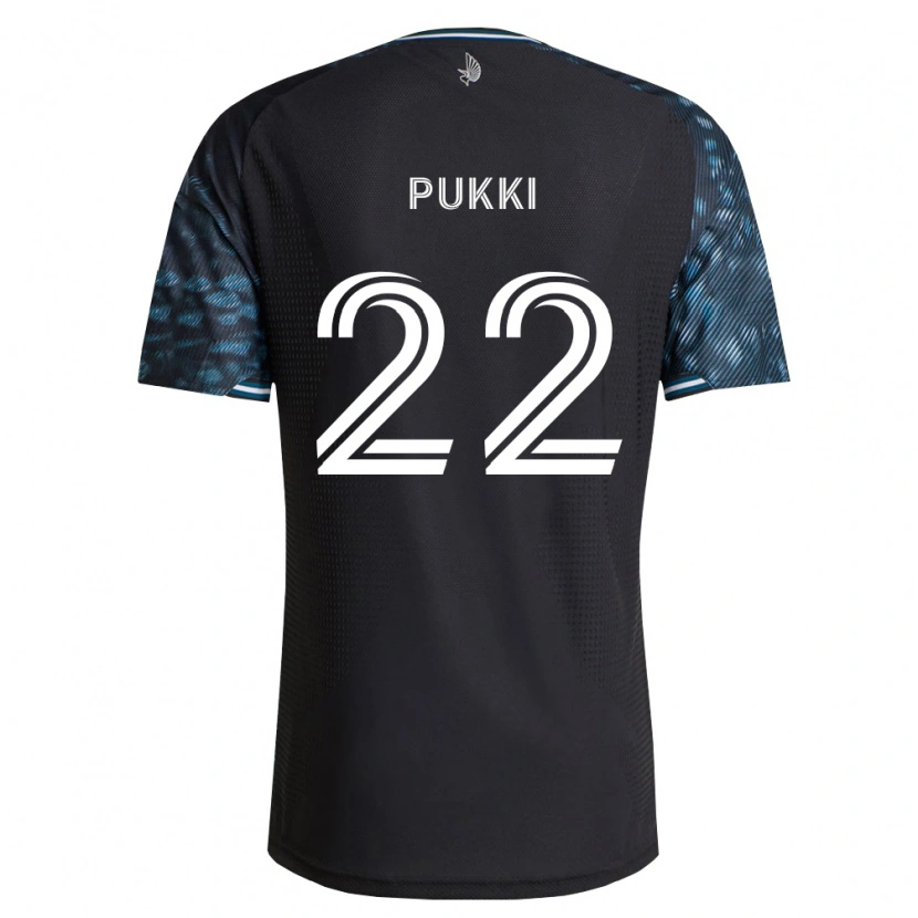 Danxen Heren Teemu Pukki #22 Zwart Wit Thuisshirt Thuistenue 2026/27 T-Shirt