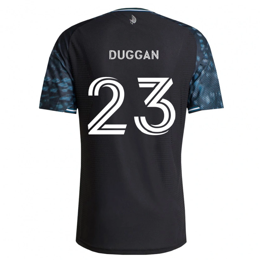 Danxen Heren Morris Duggan #23 Zwart Wit Thuisshirt Thuistenue 2026/27 T-Shirt