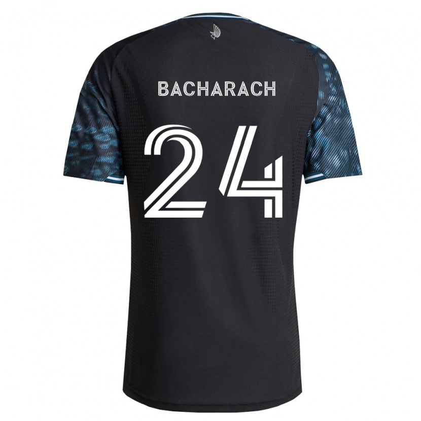 Danxen Heren Hugo Bacharach #24 Zwart Wit Thuisshirt Thuistenue 2026/27 T-Shirt