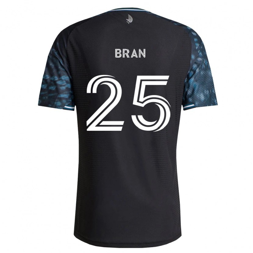 Danxen Heren Alejandro Bran #25 Zwart Wit Thuisshirt Thuistenue 2026/27 T-Shirt