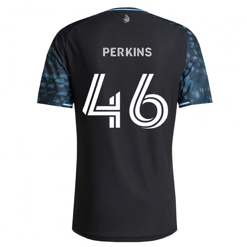 Danxen Heren Keane Perkins #46 Zwart Wit Thuisshirt Thuistenue 2026/27 T-Shirt