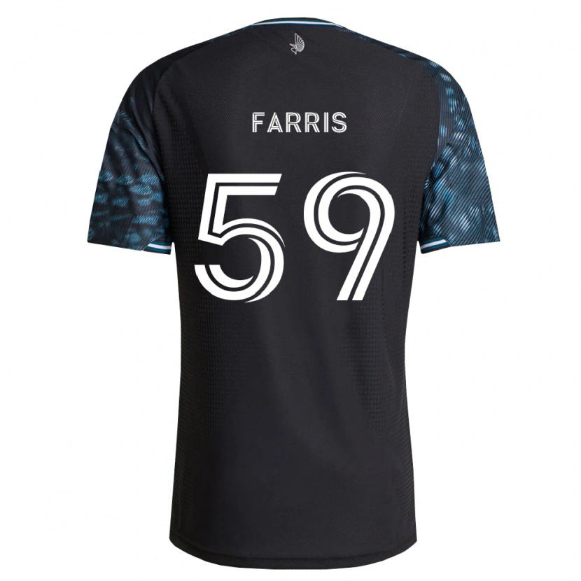 Danxen Heren John Farris #59 Zwart Wit Thuisshirt Thuistenue 2026/27 T-Shirt