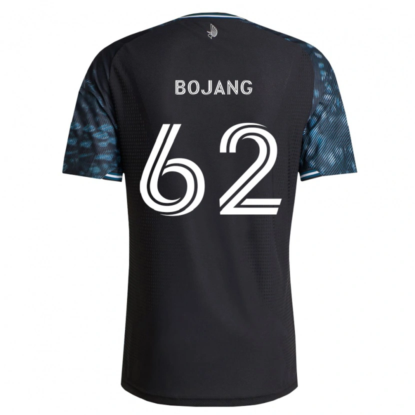 Danxen Heren Mohammad Bojang #62 Zwart Wit Thuisshirt Thuistenue 2026/27 T-Shirt
