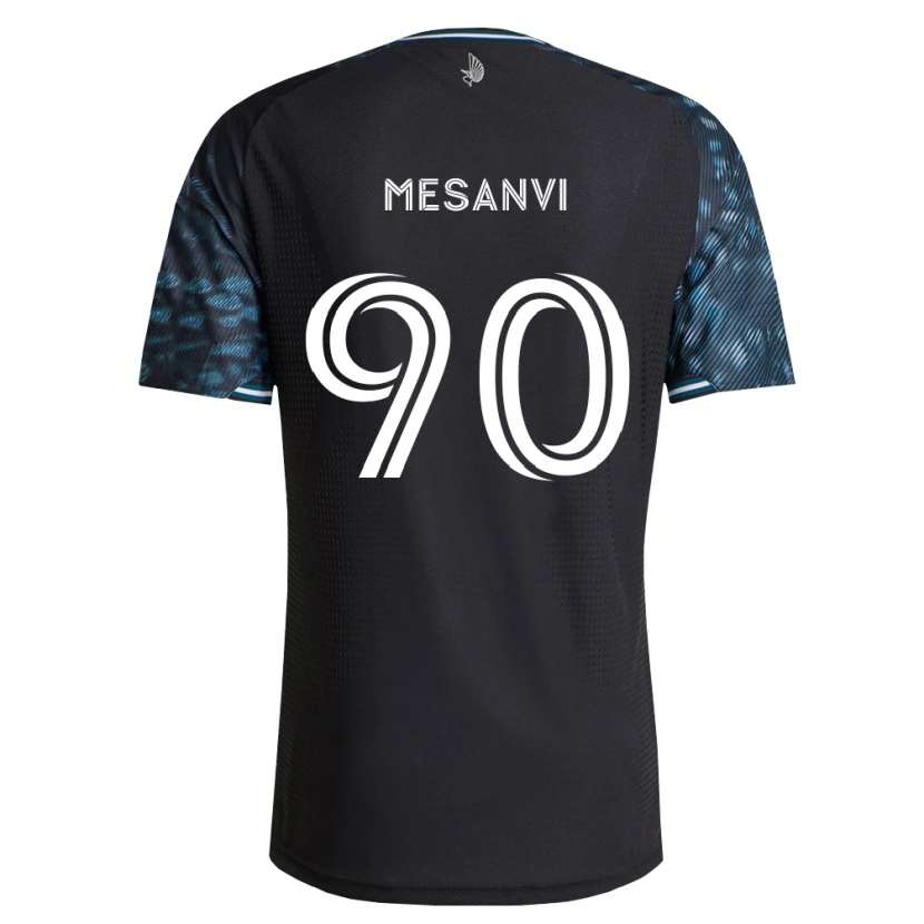 Danxen Heren Loïc Mesanvi #90 Zwart Wit Thuisshirt Thuistenue 2026/27 T-Shirt