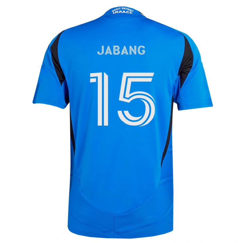 Danxen Heren Ousman Jabang #15 Blauw Wit Zwart Thuisshirt Thuistenue 2026/27 T-Shirt