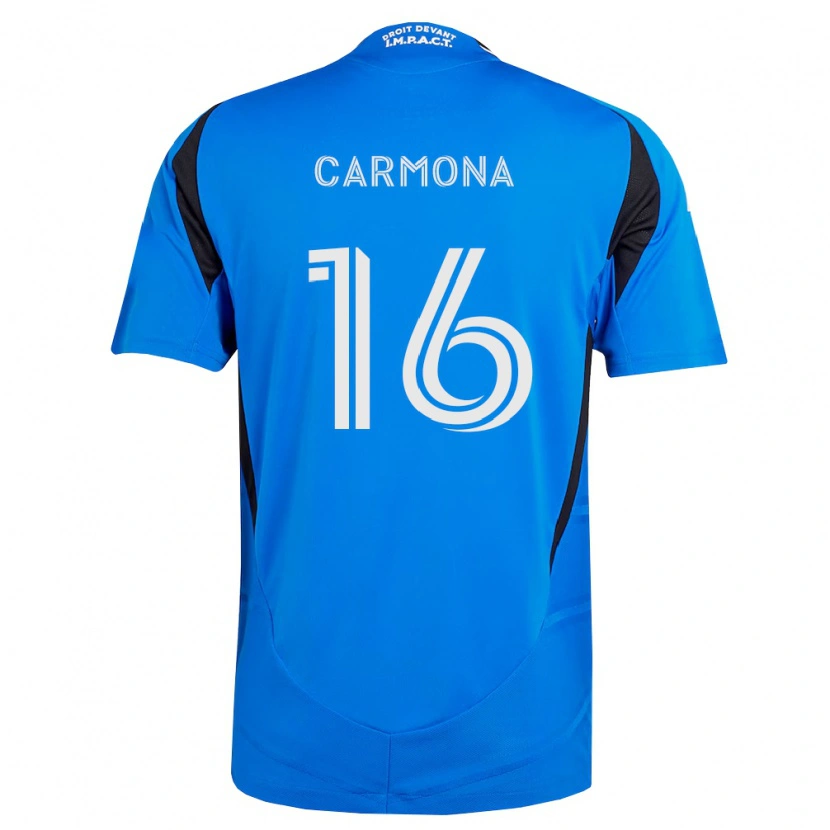 Danxen Heren Wikelman Carmona #16 Blauw Wit Zwart Thuisshirt Thuistenue 2026/27 T-Shirt