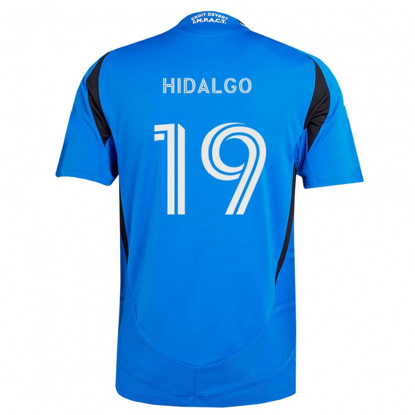 Danxen Heren Bode Hidalgo #19 Blauw Wit Zwart Thuisshirt Thuistenue 2026/27 T-Shirt