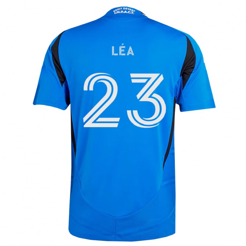 Danxen Heren Jacques Léa #23 Blauw Wit Zwart Thuisshirt Thuistenue 2026/27 T-Shirt