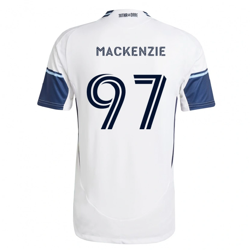 Danxen Heren Liam Mackenzie #97 Wit Koninklijk Blauw Thuisshirt Thuistenue 2026/27 T-Shirt