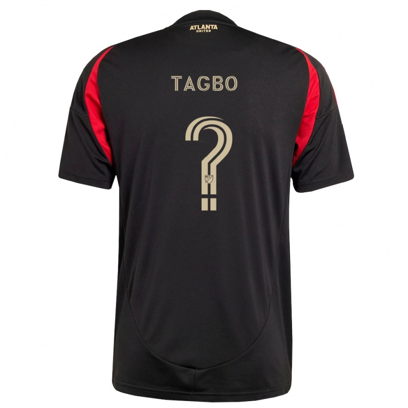 Danxen Heren Daniel Tagbo #0 Zwart Rood Thuisshirt Thuistenue 2026/27 T-Shirt